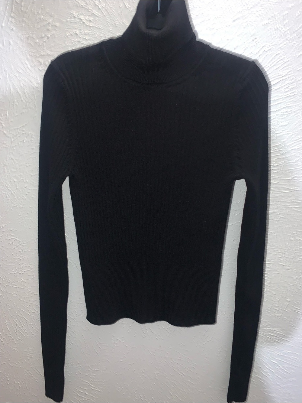 Zara ribbed turtleneck sweater